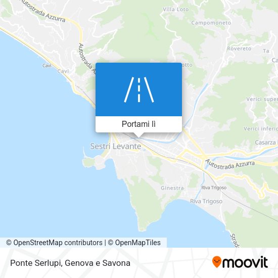 Mappa Ponte Serlupi