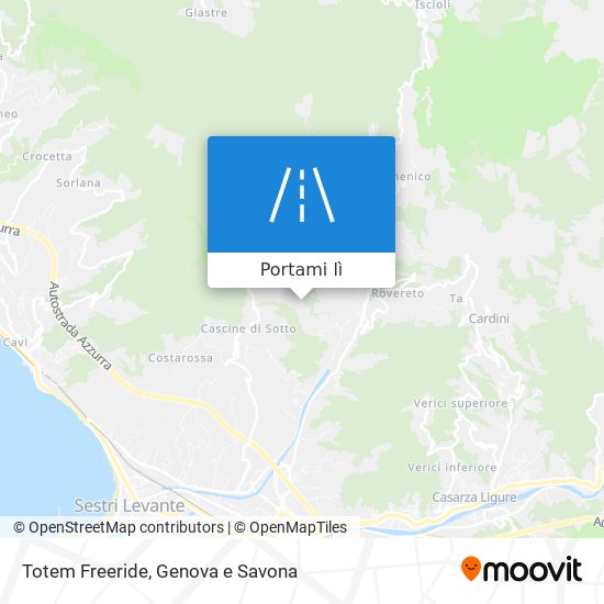 Mappa Totem Freeride