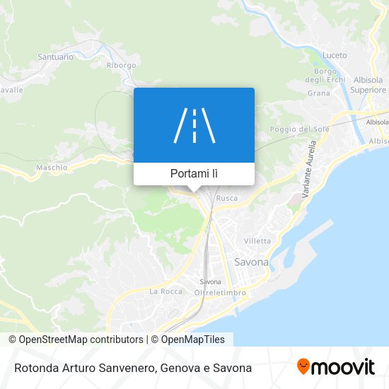 Mappa Rotonda Arturo Sanvenero