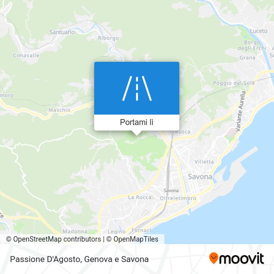 Mappa Passione D'Agosto