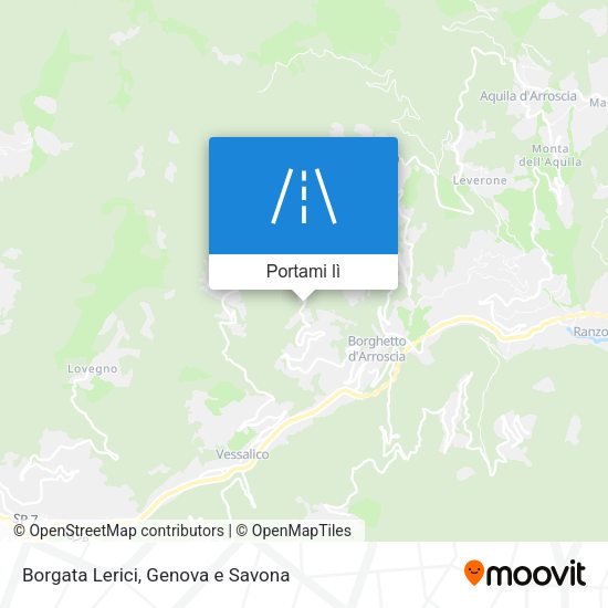 Mappa Borgata Lerici