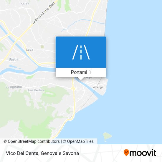 Mappa Vico Del Centa