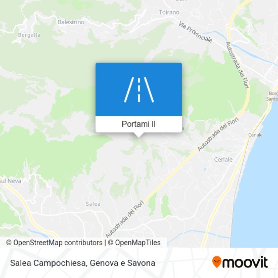 Mappa Salea Campochiesa