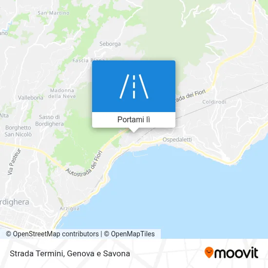 Mappa Strada Termini