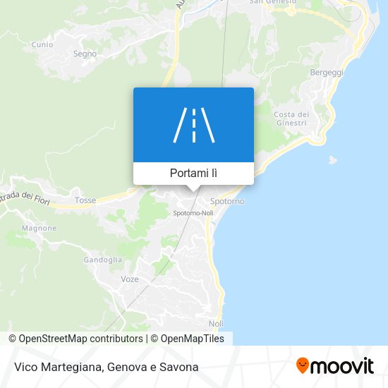 Mappa Vico Martegiana