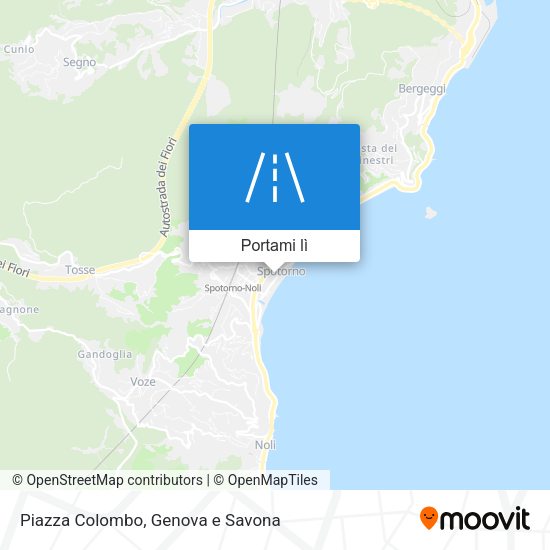 Mappa Piazza Colombo