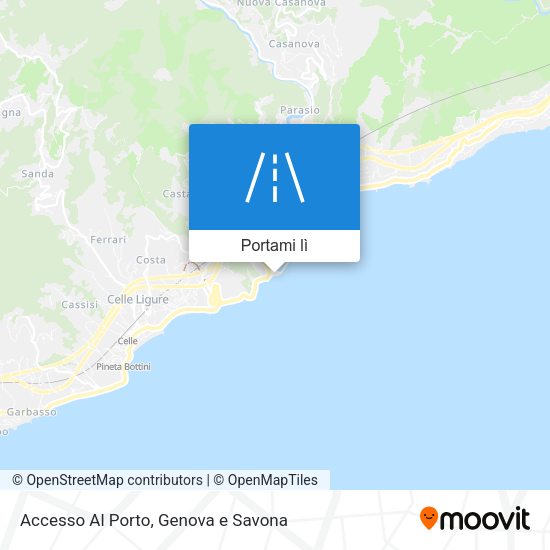 Mappa Accesso Al Porto