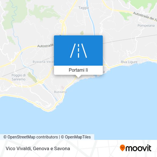 Mappa Vico Vivaldi