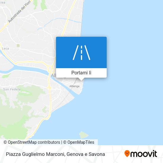 Mappa Piazza Guglielmo Marconi