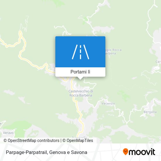Mappa Parpage-Parpatrail