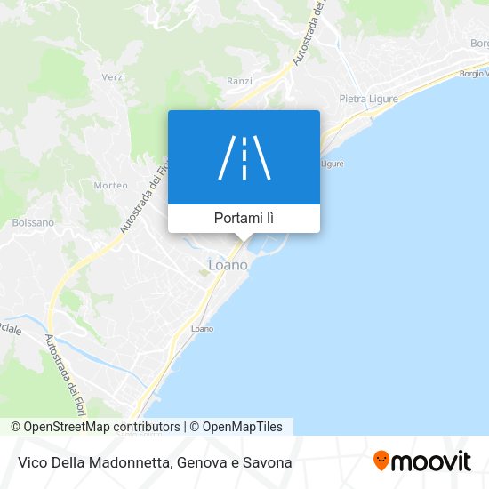 Mappa Vico Della Madonnetta