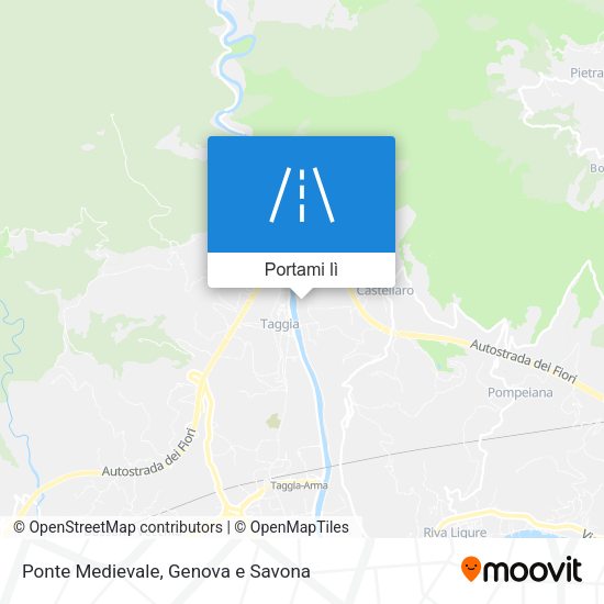 Mappa Ponte Medievale