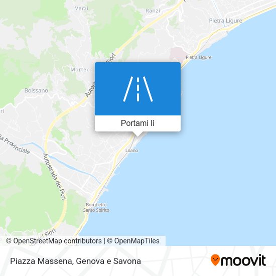 Mappa Piazza Massena