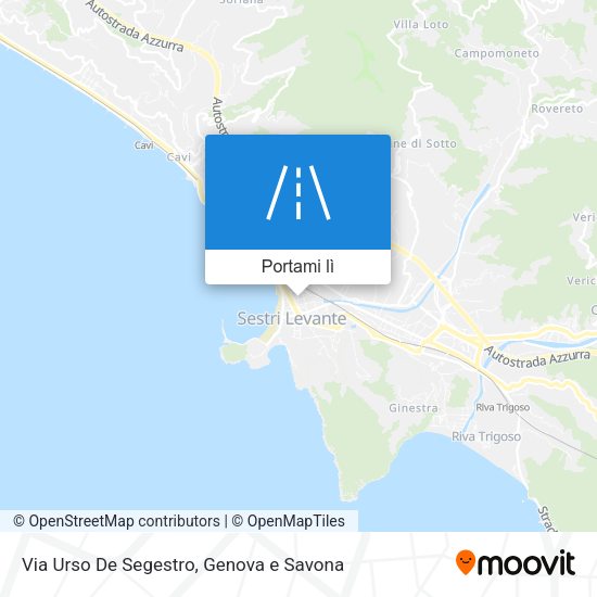 Mappa Via Urso De Segestro