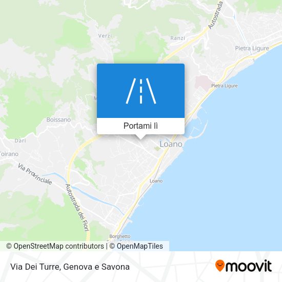 Mappa Via Dei Turre