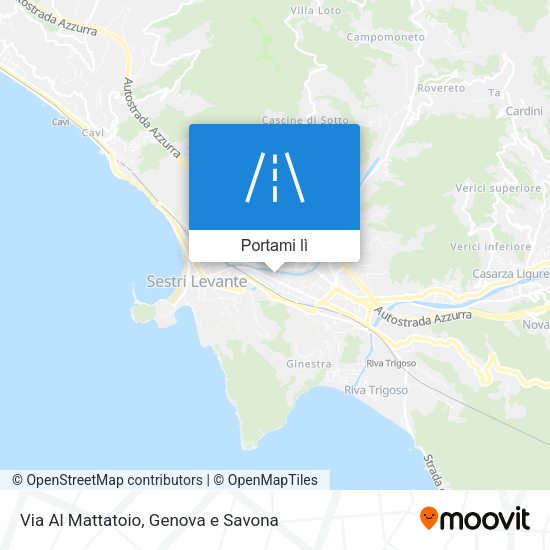 Mappa Via Al Mattatoio