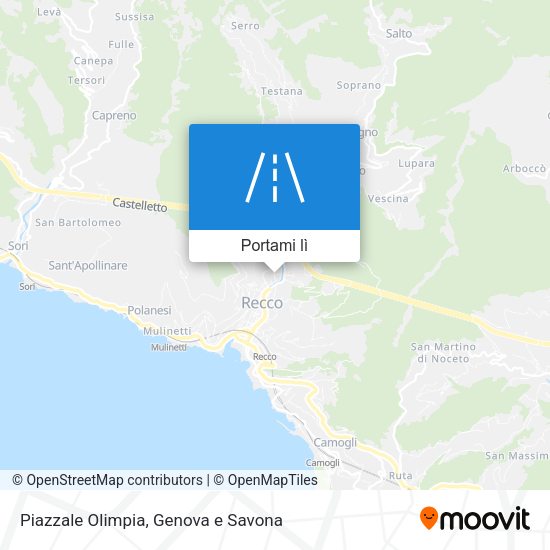 Mappa Piazzale Olimpia