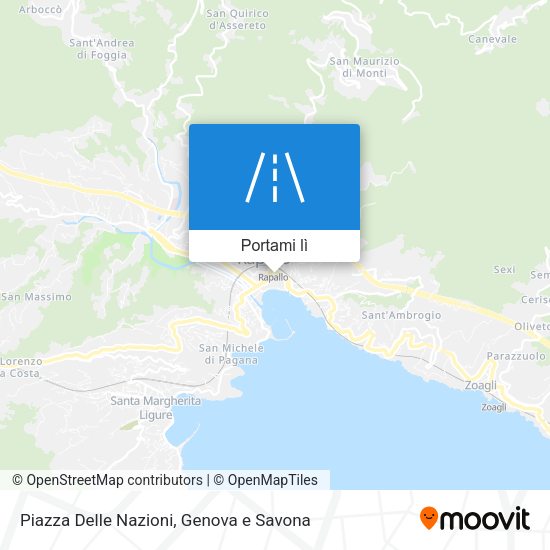 Mappa Piazza Delle Nazioni