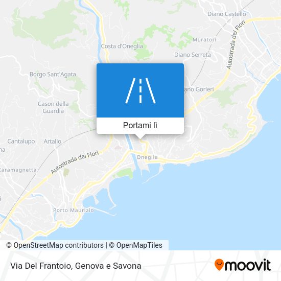 Mappa Via Del Frantoio