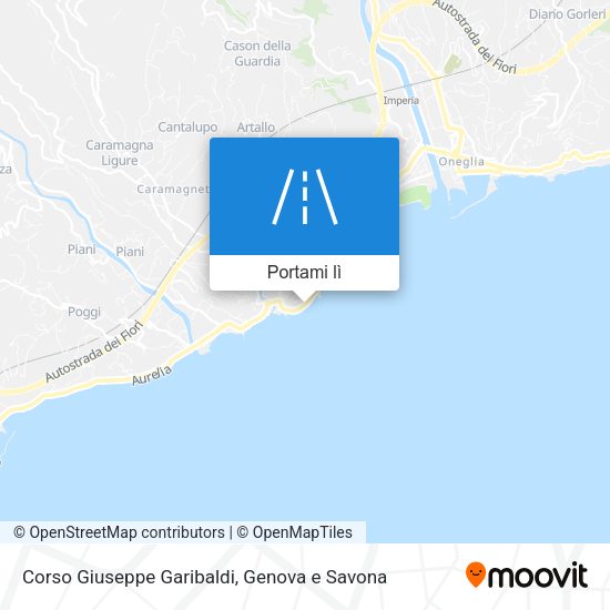 Mappa Corso Giuseppe Garibaldi