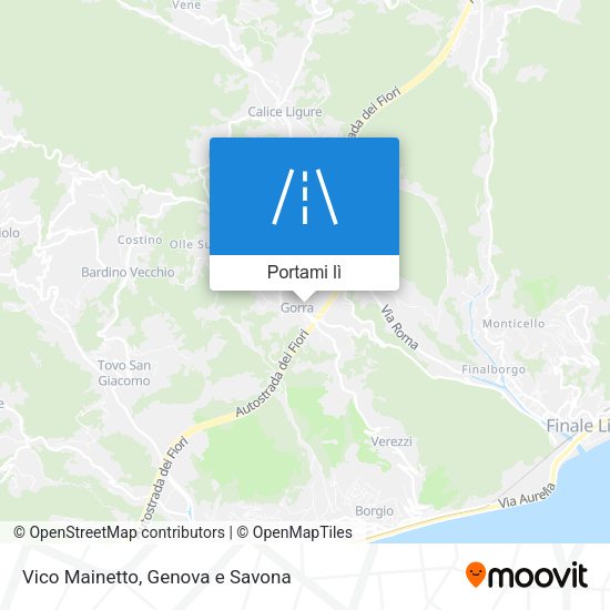 Mappa Vico Mainetto