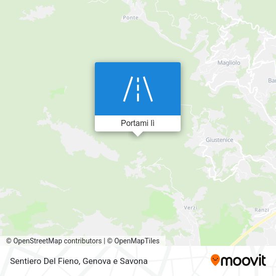 Mappa Sentiero Del Fieno