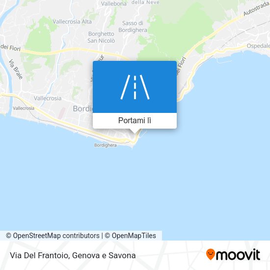 Mappa Via Del Frantoio