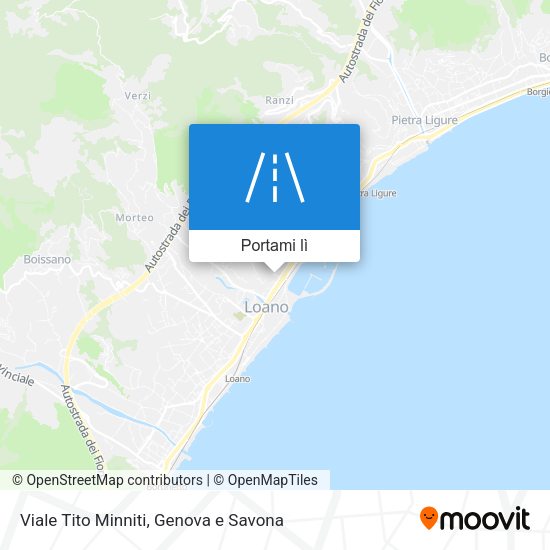 Mappa Viale Tito Minniti