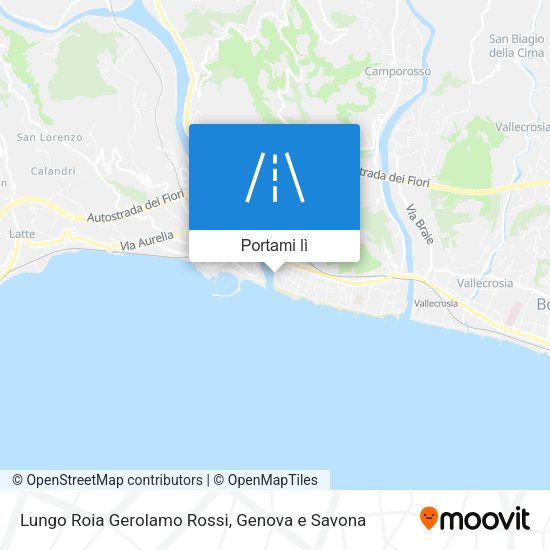 Mappa Lungo Roia Gerolamo Rossi