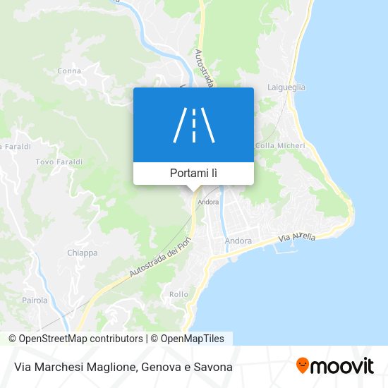Mappa Via Marchesi Maglione