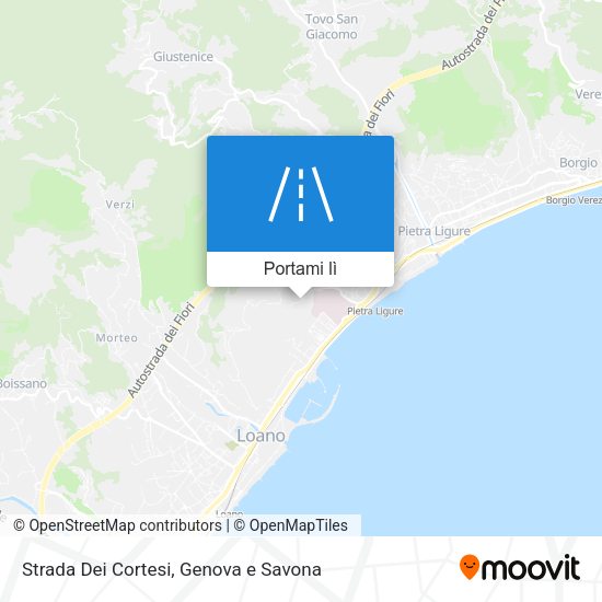Mappa Strada Dei Cortesi