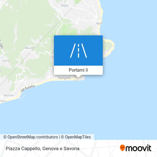 Mappa Piazza Cappello