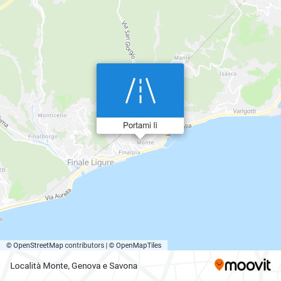 Mappa Località Monte