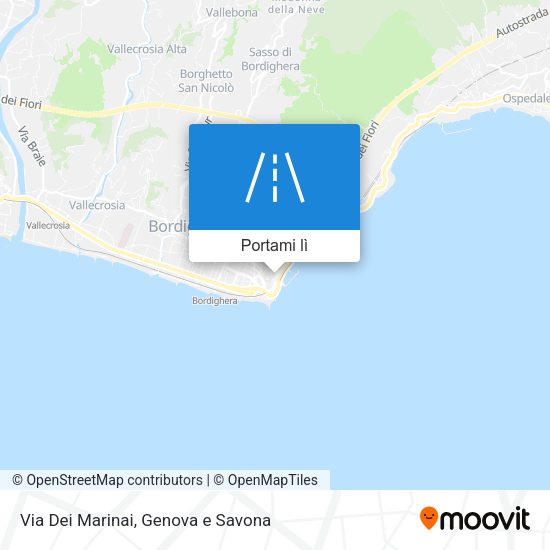 Mappa Via Dei Marinai