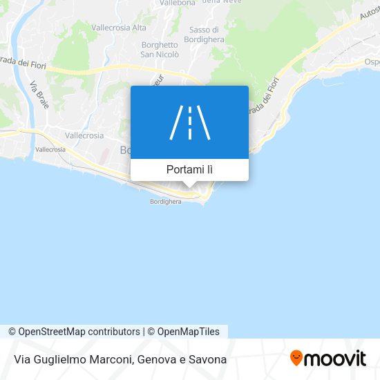 Mappa Via Guglielmo Marconi