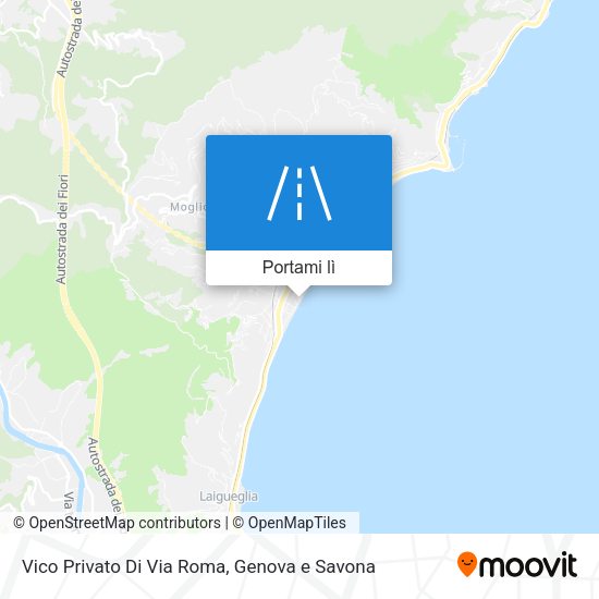 Mappa Vico Privato Di Via Roma