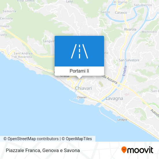 Mappa Piazzale Franca