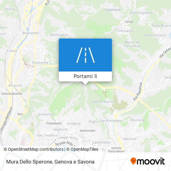 Mappa Mura Dello Sperone