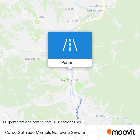 Mappa Corso Goffredo Mameli