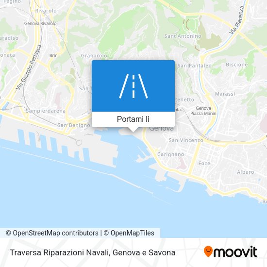 Mappa Traversa Riparazioni Navali