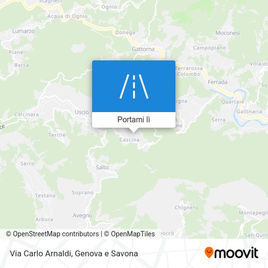 Mappa Via Carlo Arnaldi