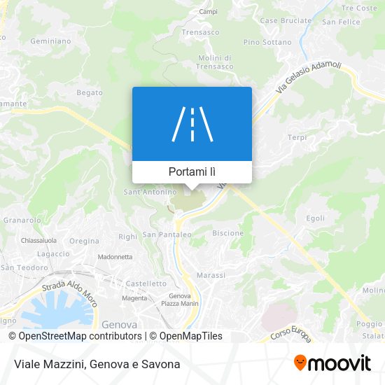Mappa Viale Mazzini