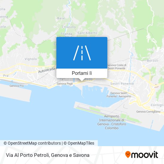 Mappa Via Al Porto Petroli
