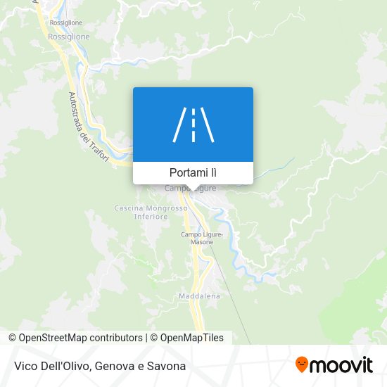 Mappa Vico Dell'Olivo