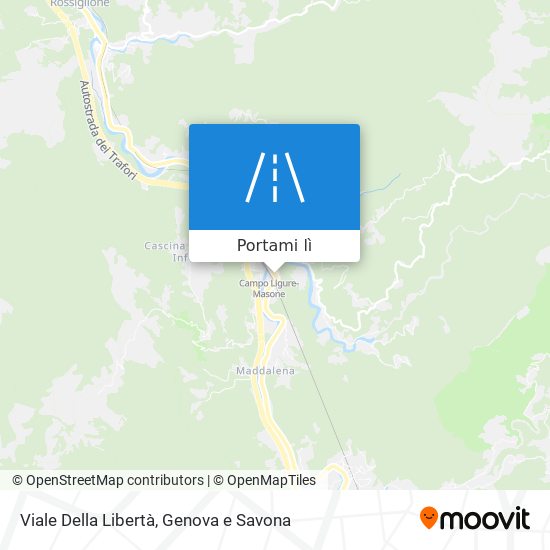 Mappa Viale Della Libertà