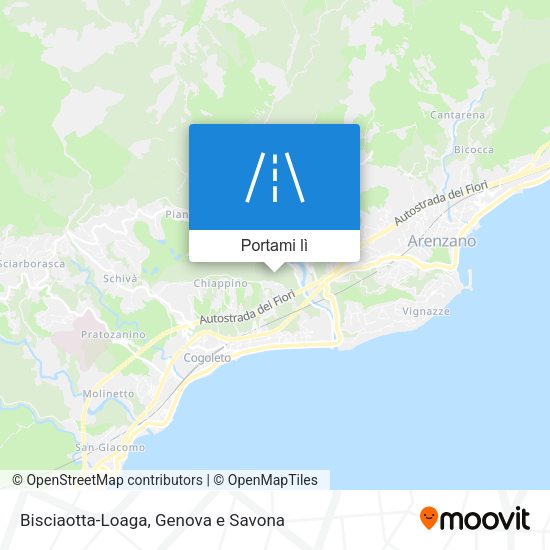 Mappa Bisciaotta-Loaga