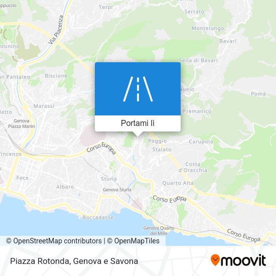 Mappa Piazza Rotonda