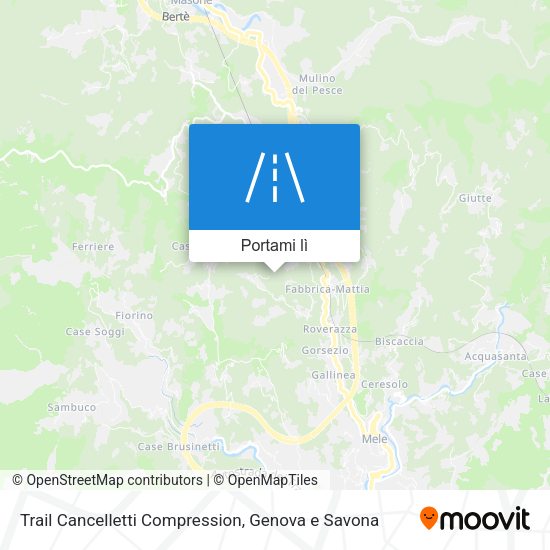 Mappa Trail Cancelletti Compression