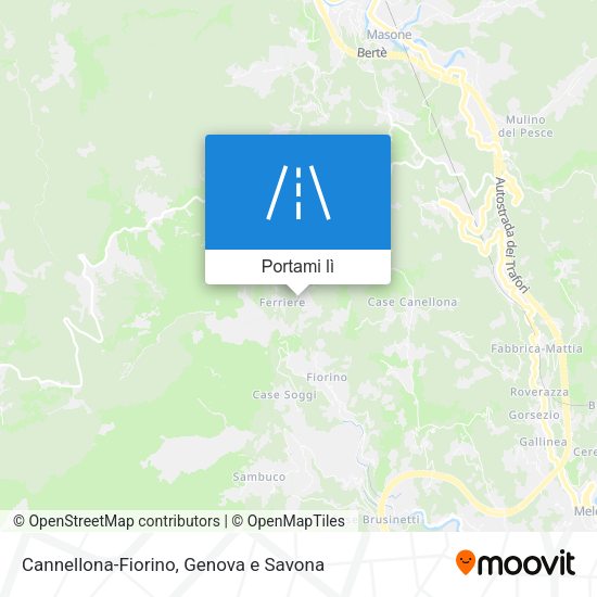 Mappa Cannellona-Fiorino