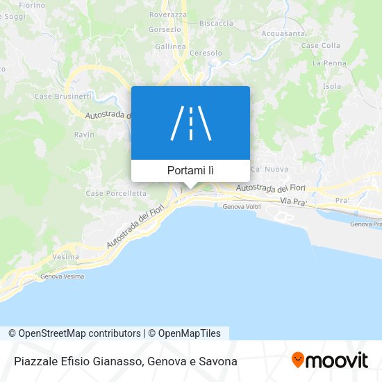 Mappa Piazzale Efisio Gianasso